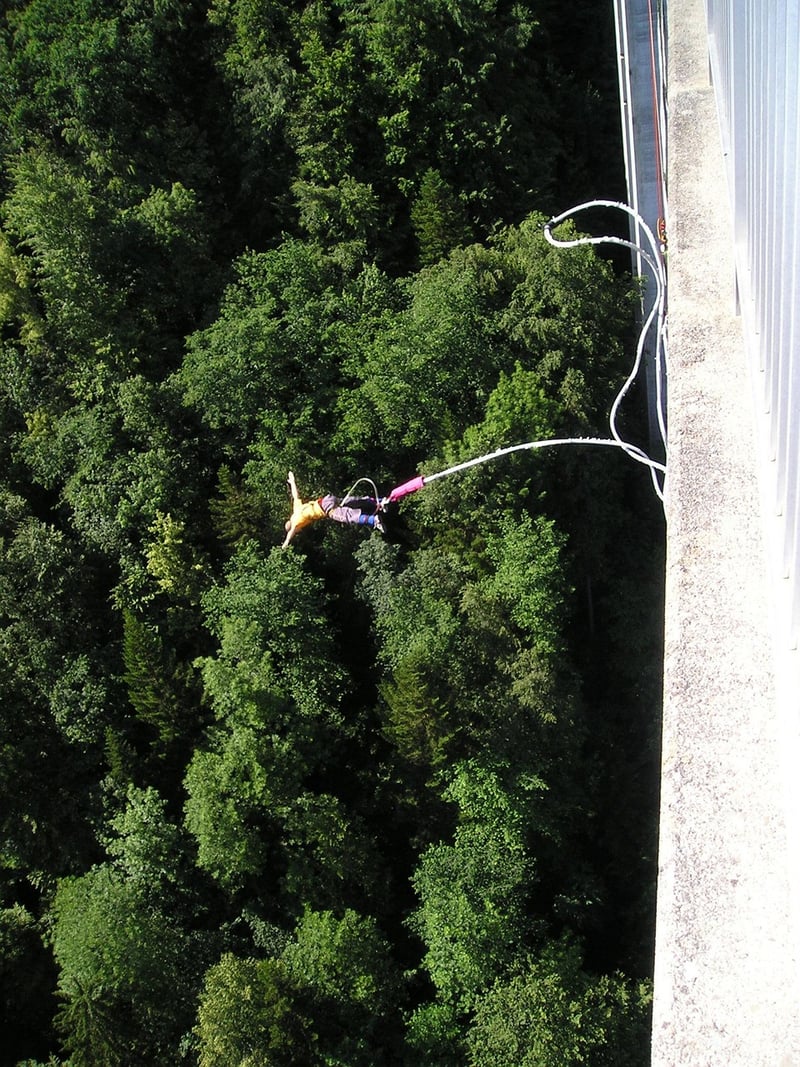 Bungee Jumping in Queenstown, New Zealand