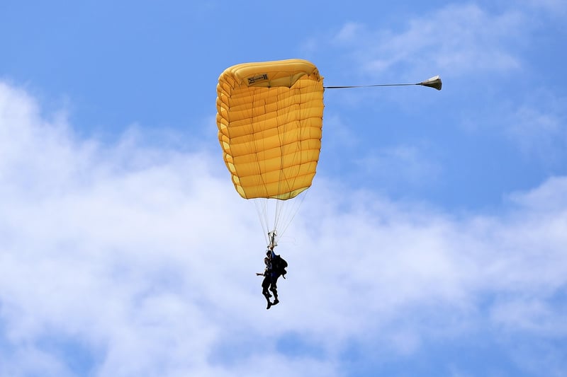 Skydiving in Interlaken, Switzerland